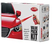 COM-PAINT Best Car Scratch Remover Kit - Spray Paint for Maruti WagonR, RC Colour (Ecru-Beige) - Made in India 0.25 Liters