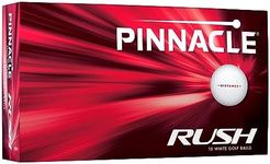 Pinnacle Rush Golf Balls, White (15