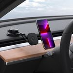 Spigen OneTap 3 (MagFit) Designed for MagSafe Dashboard, Windshield, & Screen Car Mount Compatible with iPhone 15 Pro Max, 15 Pro, 15 Plus, 15, 14, 13, and 12 Series