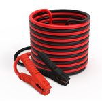 ZESUPER Heavy Duty Booster Jumper Cables Car Cables 3000AMP 1 Guage 20Ft,Carry Bag (3000AMP)