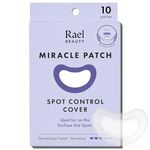 Rael Miracle Spot Control Cover - Large Size, Long and Extra Coverage, Hydrocolloid Strip (10 Count)