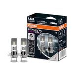 OSRAM LEDriving® HL EASY GEN 2 ≜ H7/H18, LED high and low beam lamp, Cool White 6500K, no accessory needed, offroad use only - no ECE, 2 lamps