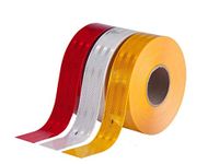 Vadda High Intensity Reflective Multi Colour Tape 45mm X 5Meter (2Inchx5 Meter Each Color)