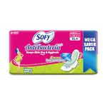 Sofy AntiBacteria XL+ - 323mm | 44 Countpads |For Women Sanitary Pads | Keep Skin Dry | 6 Layer Deep Absorption | Herbal Sheild | Hygiene & Herbs | XX-Large