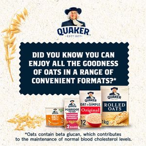 Quaker Oats Oat So Simple Porridge Sachets, 60 Pack