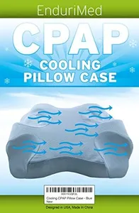 EnduriMed Pillow Case for Use CPAP Comfort Pillow - Cooling Fabric, Blue - Breathable and Cooling for Comfortable Sleep