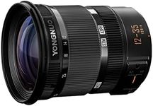 YONGNUO YN12-35mm F2.8-4M Standard Zoom Lens, ASPH Auto Focus for Micro Four Thirds Cameras Panasonic LUMIX Professional Camera Lens