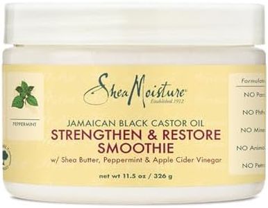 Shea Moisture Jamaican Black Castor Oil Strengthen and Restore Smoothie Cream by Shea Moisture for Unisex - 12 oz C, 340 g