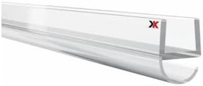 KRAUS Premium Duschdichtung DD-6 Duschtürdichtung für 8mm Glasstärke à 2000mm in transparenter Optik Duschdichtungen für Duschtüren & Duschkabinen Dichtungen vom Profi