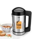 Glen Soup Maker Electric 1.6 Litre, Automatic Blending & Heating with 5 Preset Cooking Functions, 100% Copper Motor, Touch Control Panel, 1040W (SA-3003SM)