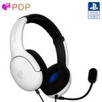 PDP Officially Licensed Playstation - LVL40 Stereo Wired Headset - White (PS4/PS5)