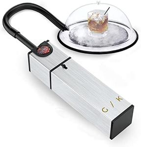 Cocktail Smoker - INCLUANT DES COPEAUX DE BOIS - Pistolet à fumer | Fumoir à viande, infuseur d'intérieur pour boissons et aliments | Cadeau ultime d'accessoires de cuisine sous vide