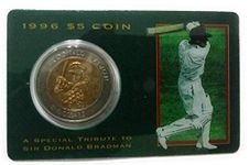 Coins & Stamps Australia Sir Donald Bradman Cricket Coin