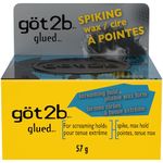 Got2b Glued Spiking Wax, 57g, Screaming High Hold, For Short to Medium Length Hair, Add Shine