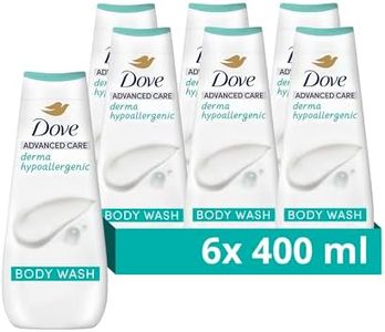Dove Advanced Care Hypoallergenic Body Wash Fragrance Free 6x 400 ml
