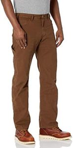 Dickies Men's Relaxed Straight-fit Lightweight Duck Carpenter Jean, Timber, 32W x 30L