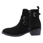 Hush Puppies Women's Jenna Ankle Boot, Black, 7