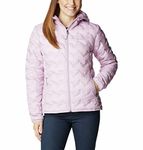 Columbia Womens Delta Ridge Down Hooded Jacket, Aura, S