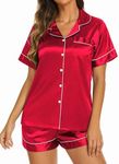 Ekouaer Pajama Sets for Women Silk 