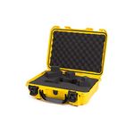 Nanuk 923 Waterproof Hard Case with Foam Insert and Incorporated TSA Approved Travel Lock Latches - Yellow - Made in Canada