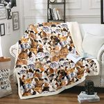 Kids Guinea Pig Fleece Blanket Boys