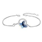 EleQueen 925 Sterling Silver CZ But
