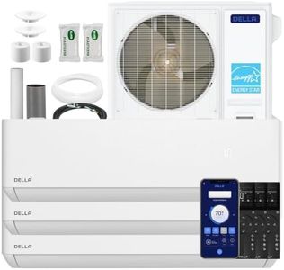 DELLA 55K BTU 3 Zone (3x23K) Mini Split AC, 22.5 SEER2,Up to 4500 Sq.Ft