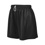 Augusta Sportswear Ladies' Wicking Mesh Performance Workout Running Shorts Black