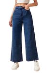 GRECIILOOKS Women's Regular Jeans (GL-DJ-01_Blue_30)