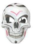 LUDALY Scary Horror Comic Face Mask For Halloween Party fancy dress Costume Ball Dance Party etc. (Pack Of 10, Golden)