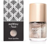 MoYou-London Premium Stamping Nail Polish, 9ml - Rosie Sparkles