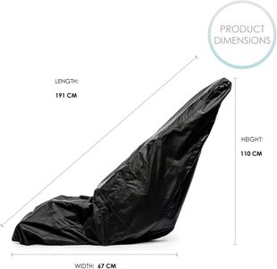 Bramble Lawn Mower Cover – Black, Waterproof Outdoor Protection