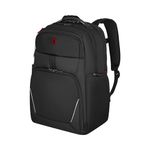 WENGER Meteor 17" Laptop Backpack, Black, 30 Litres, Swiss Designed, 653188