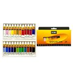 THOOVI HIMI - Gouache Paint - 12 ml tubes - New Gen (12 ml x 24 colours), Multicolor