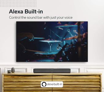 Denon Home 550 Sound Bar – Wireless Bluetooth, Black