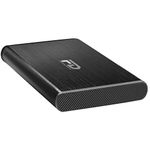 Fantom FD Portable 2TB Hard Drive - USB 3.2 Gen 1-5Gbps - GForce Mini Aluminum- Compatible with Mac/Windows/PS4/Xbox (GF3BM2000U) Drives Stylish brushed black finish