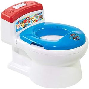 The First Years Nickelodeon Paw Patrol Potty Training Toilet and Toddler Toilet Seat - Potty Training Toilet Seat with Fun Flushing and Cheering Sounds