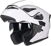 ILM Motorcycle Dual Visor Flip up M