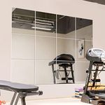 Murrey Home Gym Mirrors 10" Square 