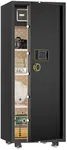 TIGERKING 17.6 Cu Ft Extra Large Home Security Safe – Touchscreen Lock, Heavy-Duty Steel Construction, Internal Compartment, Jewelry & Luxury Items, Ideal for Home or Office (Black, Classic Style)