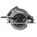 Metabo HPT 7-1/4-Inch Circular Saw Kit | 6,000 Rpm, 15-Amp Motor | Integrated Dust Blower | 24T Premium Framing/Ripping Blade | Single Handed Bevel Adjustment | C7SB3