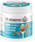 Lil Mixins Early Allergen Introduction, Tree Nut | Baby Stage 1-3, For Ages 4+ Mo., 8.5 Oz Jar, 4 Month Supply