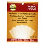 Aleene's Fabric Glue Fabric Fusion Sheets(5 pieces)