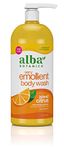 Alba Botanica Island Citrus Very Emollient Bath and Shower Gel, 32 Fluid Ounce