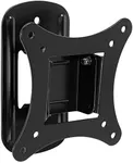 Mount-It! MI-2829 Small TV Monitor Wall Mount | RV TV Mount | Quick Release VESA Wall Mount | Fits 19 20 21 22 23 24 25 Inch Screens | 75 100 VESA Compatible | Low-Profile Slim Design | 44lb Capacity