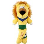 GiGwi Shaking Fun Lion Toy for Dogs, Non-Toxic, Soft, Plush Dog Toy, Shake to Squeak, Perfect for Cuddling, Chewing, Fetching, Tossing, Reduces Boredom, Anxiety, Suitable for Medium Dog Breeds