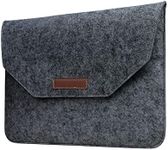 JR Joyreap Laptop Wool Felt Sleeve Case Cover Bag Pouch for Apple MacBook Air Pro Retina (Dark Grey for 13.3 inch)