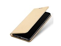 SkyTree Case for Samsung Galaxy S9 Plus, Ultra Fit Flip Folio Leather Case Cover with [Kickstand] [Card Slot] Magnetic Closure for Samsung Galaxy S9 Plus - Gold