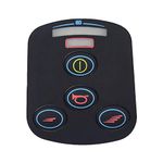 AlveyTech 4 Key VSI Joystick Controller Keypad - ActiveCare Medical Catalina, Jazzy 1101, Jet, Merits, Quickie, Revolution Mobility, Shoprider, Power Chair Scooter Replacement Rubber 4-Button DIY Pad