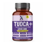 X Veda TUDCA Liver Detox Supplement with Milk Thistle 90 Capsules Liver Cleanse Detox & Repair Supplement (Pack of 1)